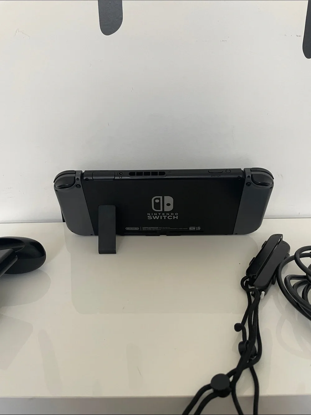 Nintendo Switch Gray Joy-Con Console Bundle w/ Charger & Accessories